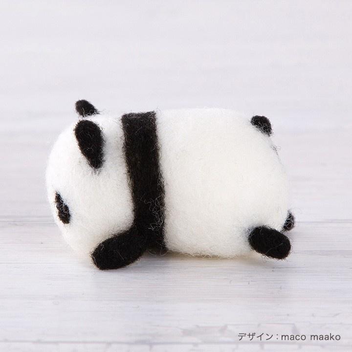 Hướng dẫn bộ len chọc Panda Đang ngủ - Bộ chọc len bằng móc khoá đơn giản, làm quà tặng ý nghĩa, món quà DIY,