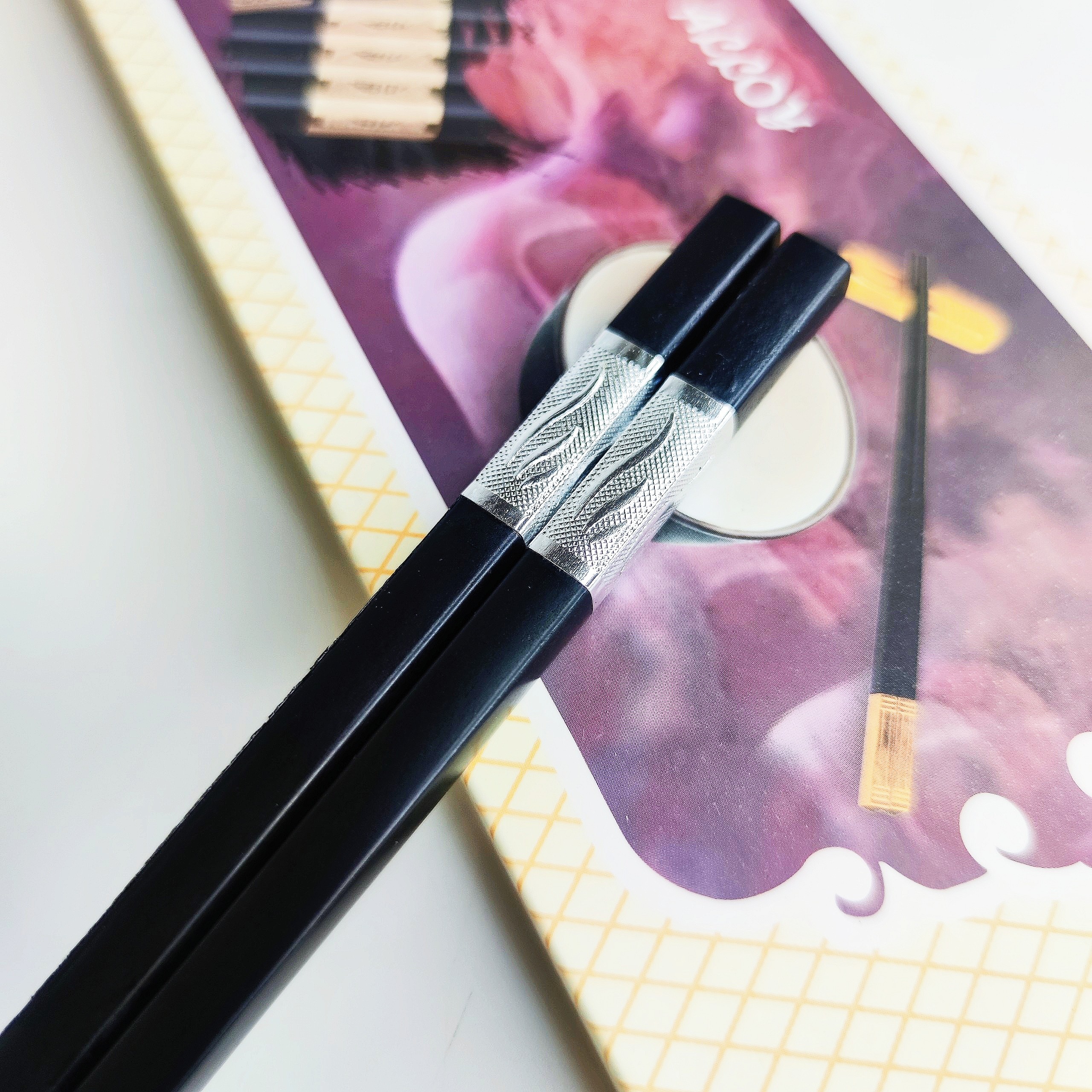 Bộ 10 đôi đũa hợp kim nhựa Acrylic cao cấp MFA HK-2-Bac