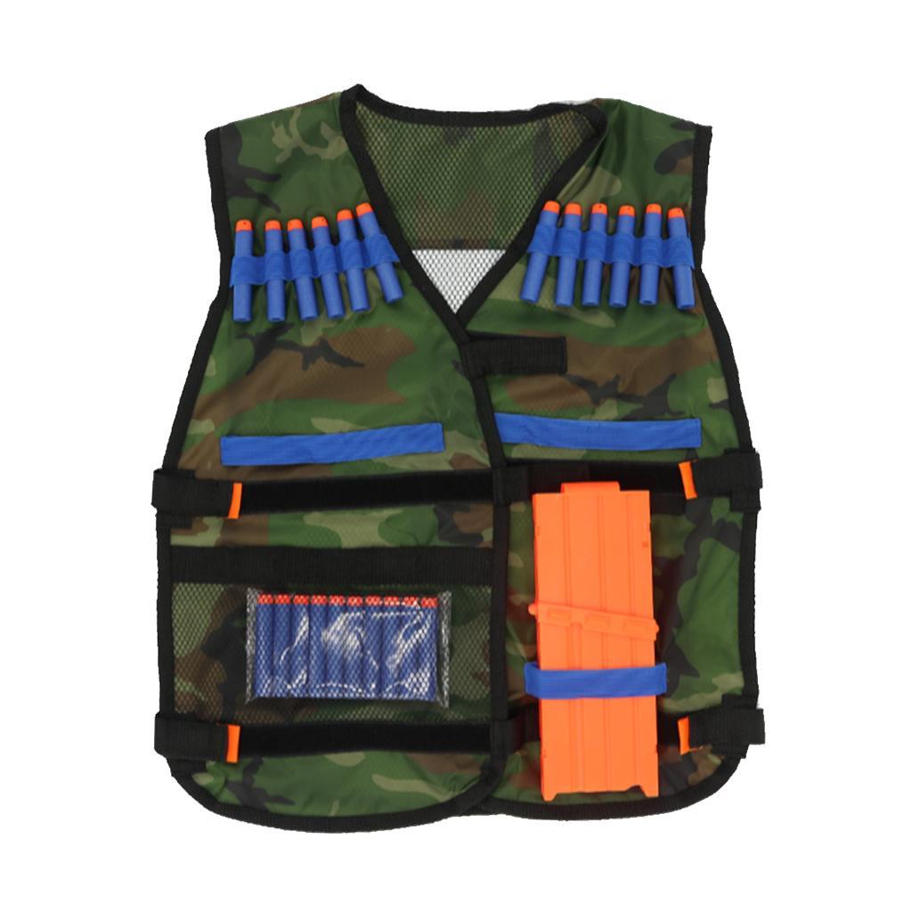 4x Adjustable Camouflage Jacket Kids Accessories