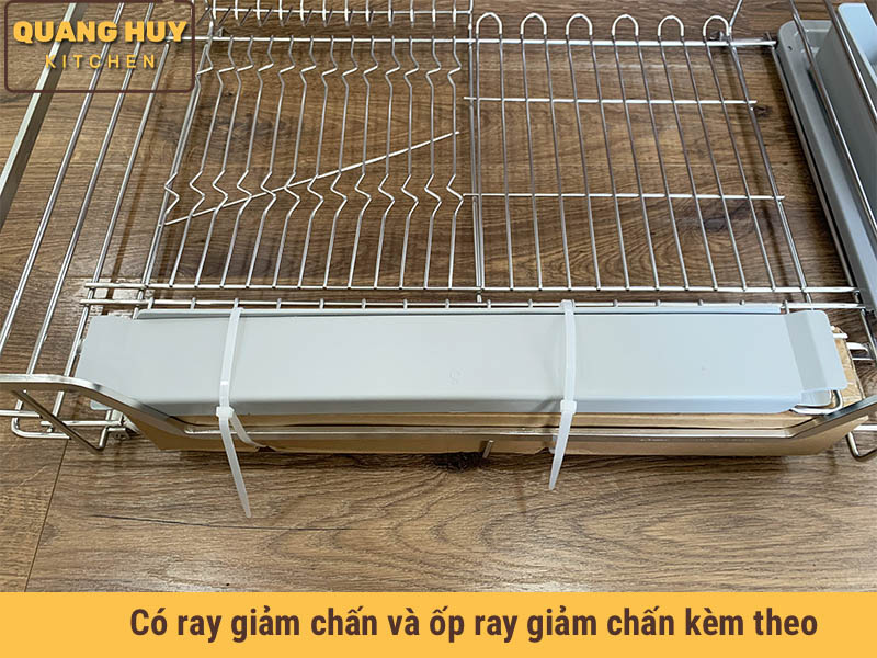 Giá úp bát đa năng nan dẹt inox 304 thương hiệu Grob mã GC304