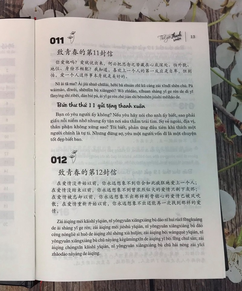 Sách- Combo 2 sách Bài tập luyện dịch tiếng Trung ứng dụng + gởi tôi thời thanh xuân song ngữ Trung việt có phiên âm có mp3 nghe + DVD tài liệu