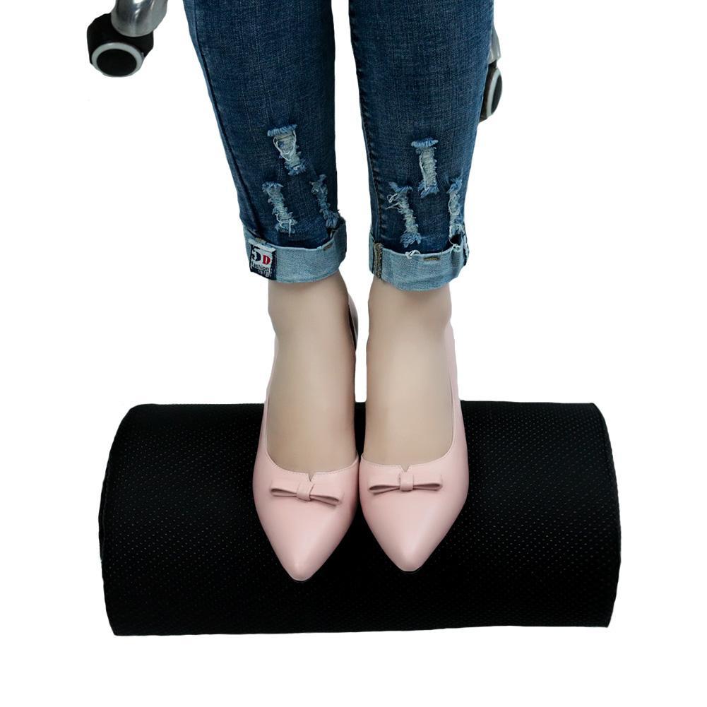 Từ Từ Kiên Cường Thun Cotton Co Giãn Để Chân Gối Ôm Văn Phòng Nhà Chân Đệm Y Tế Xốp Chống Trơn Trượt Đạp Chân Cho Dưới Bàn Làm Việc