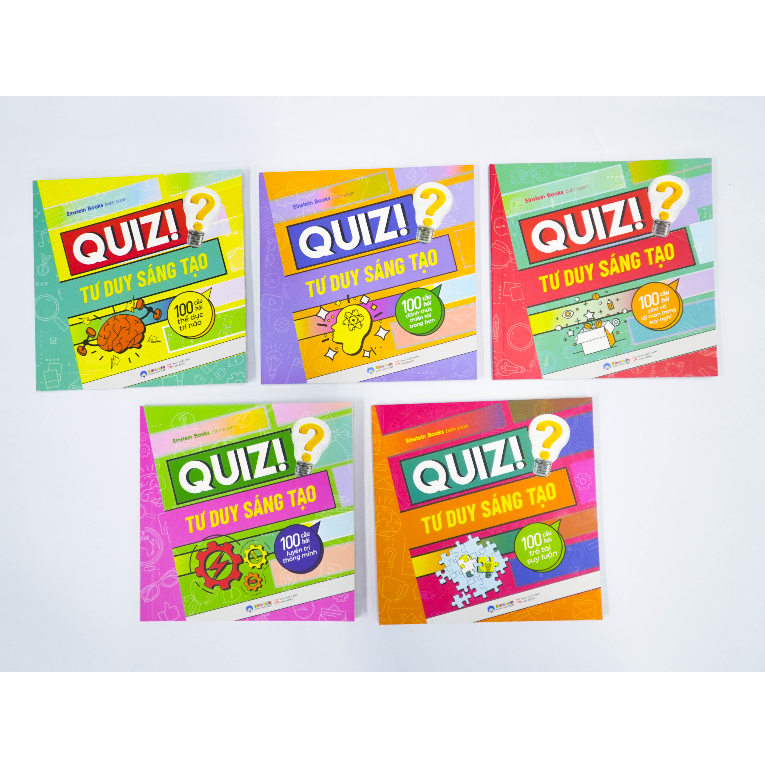 Bộ Sách Quiz! : Tư Duy Sáng Tạo Dành Cho Trẻ