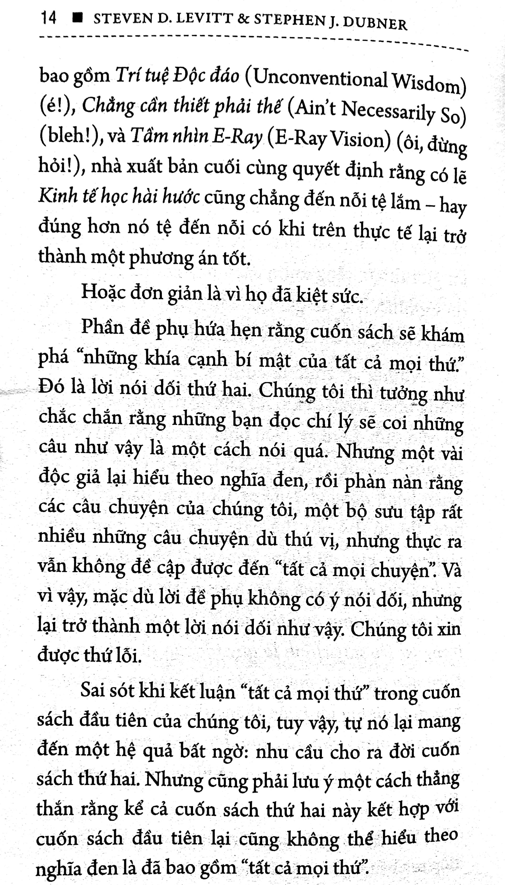 Siêu Kinh Tế Học Hài Hước
