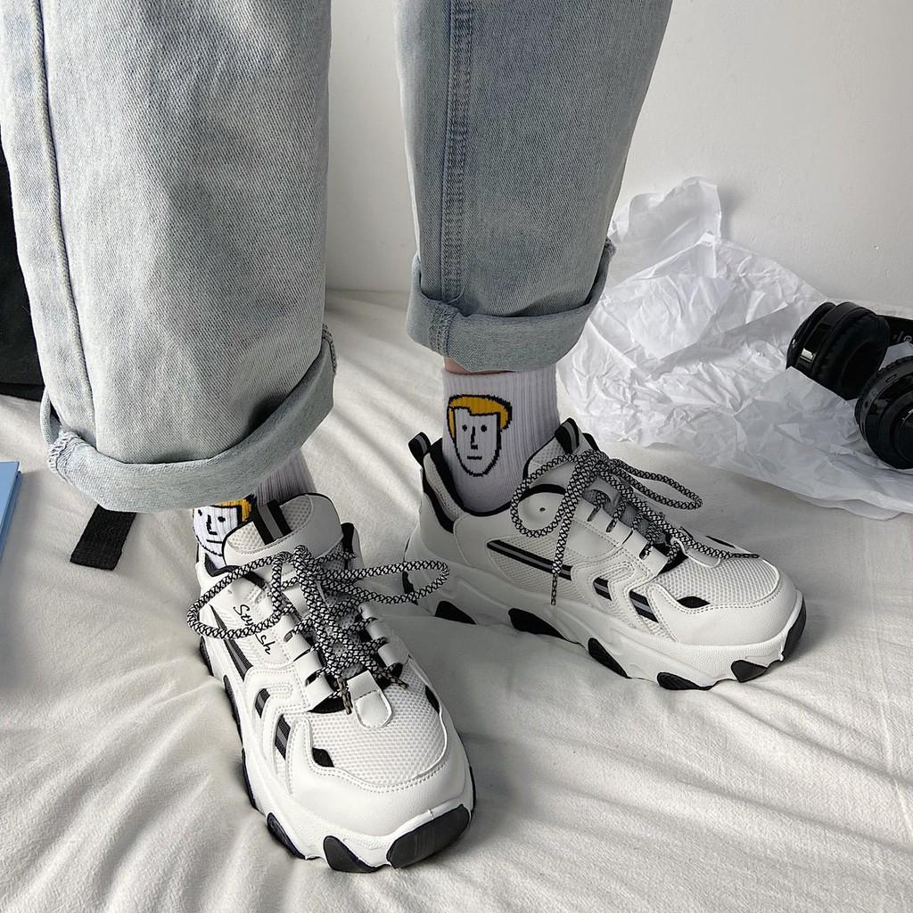 Giầy thể thao nữ phát sáng dây đốm