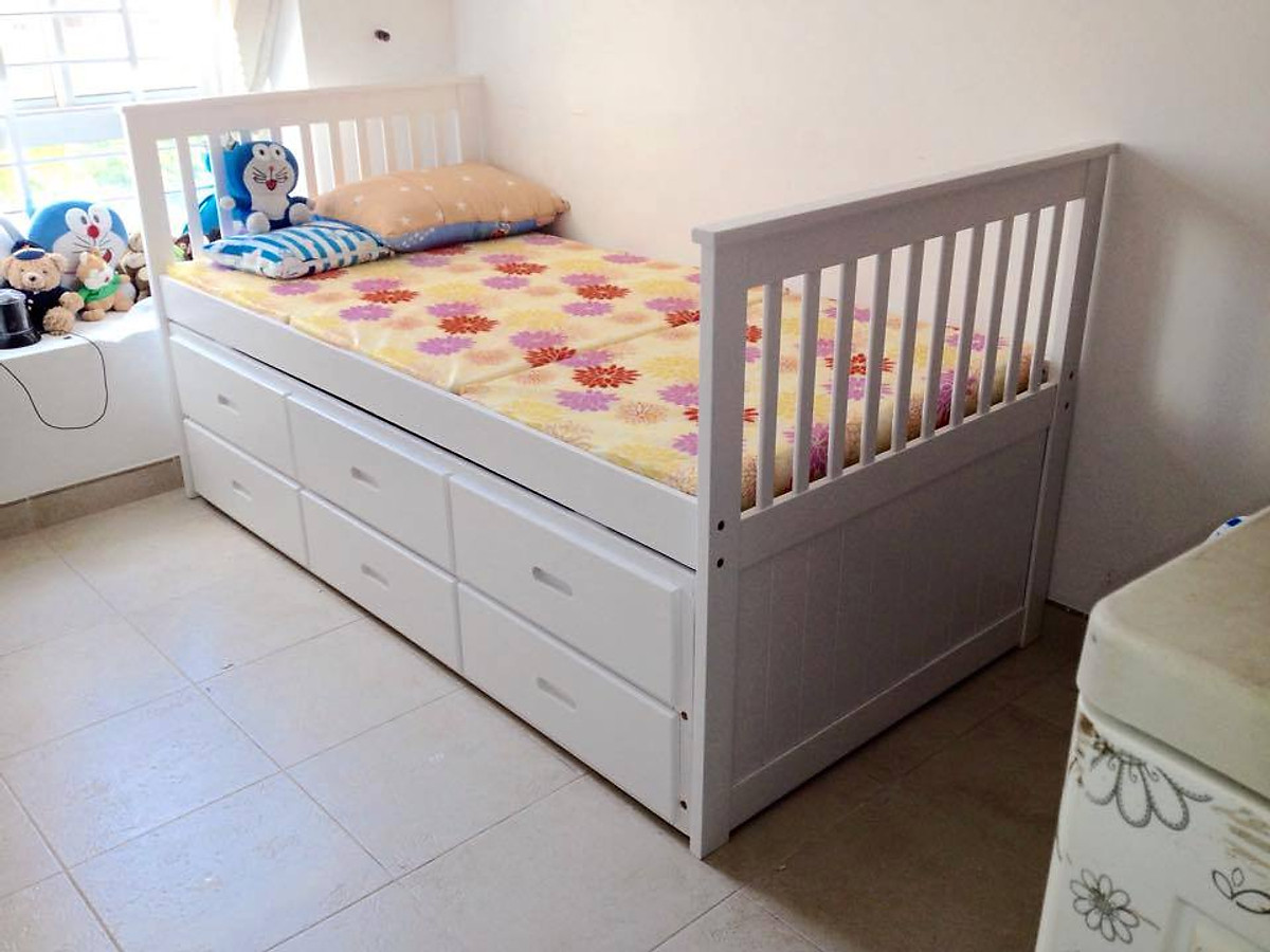 Giường Hộp 2 Tầng Gỗ Tự Nhiên Nội Thất Juno Sofa