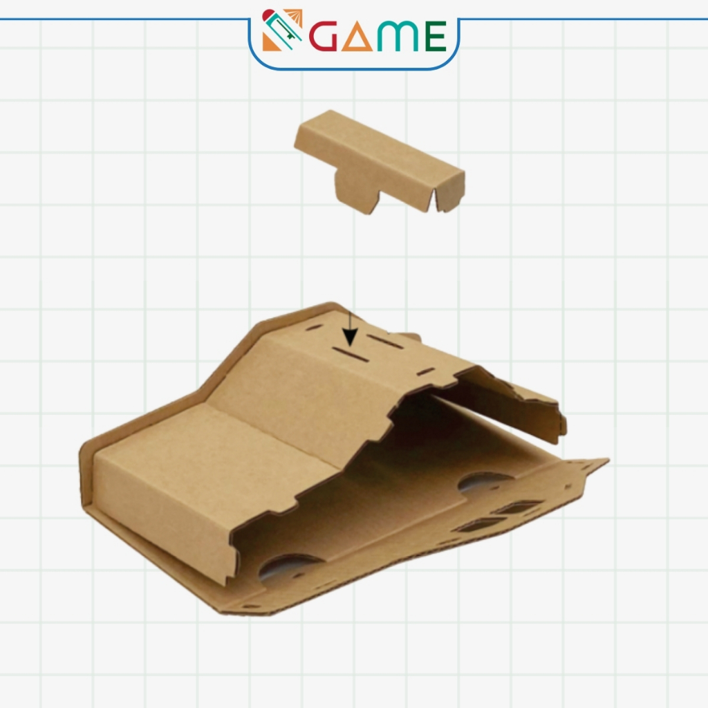 Mô Hình Lắp Ráp - XE CẢNH SÁT - Chất Liệu Carton Thân Thiện Môi Trường - SKIDS