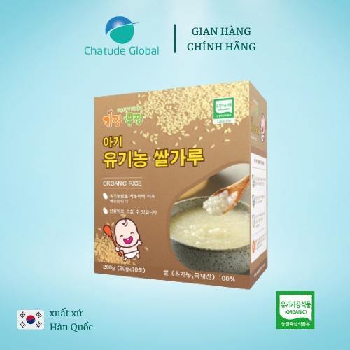 Gạo vỡ hữu cơ Happy Food Hàn Quốc