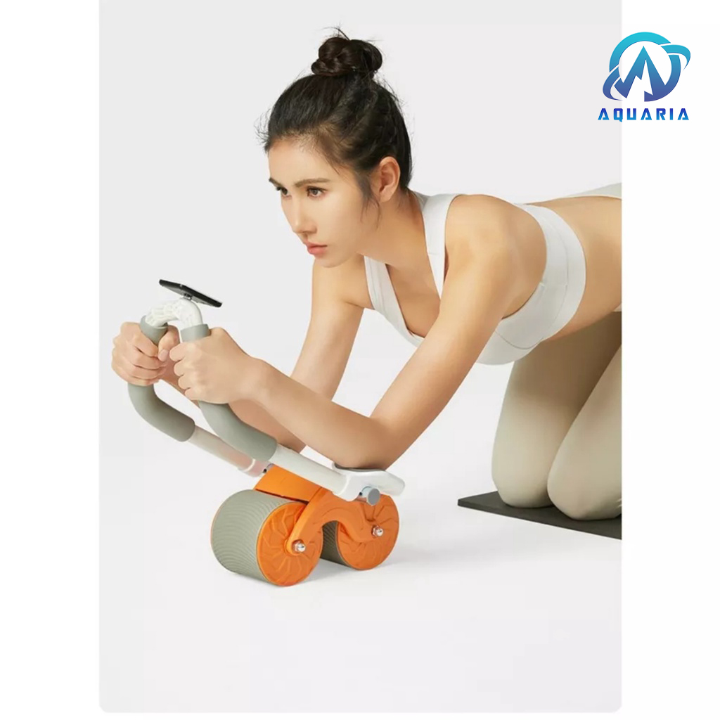 Con Lăn Tập Bụng Tại Nhà Thế Hệ Mới Có Trợ Lực, Chống Trơn Trượt