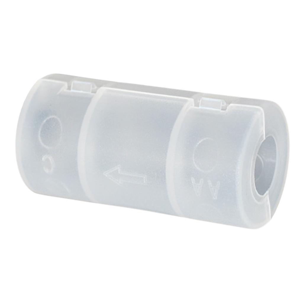 2-7pack 1 Packs Battery AA to Adapter Converter Holder Switcher