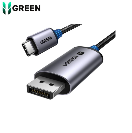 Cáp chuyển Type-C to Displayport dài 3m hổ trợ 8K Ugreen 25839 - Hàng chính hãng