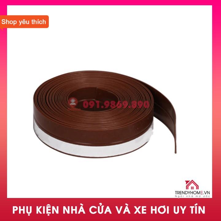 Ron Cao Su Dán Khe Hở Chân Cửa size 25, 35,45mm dày 1mm và chân cửa 40 mm dày 4mm Ngăn Bụi Nước Côn Trùng Gioăng dán cửa cao su