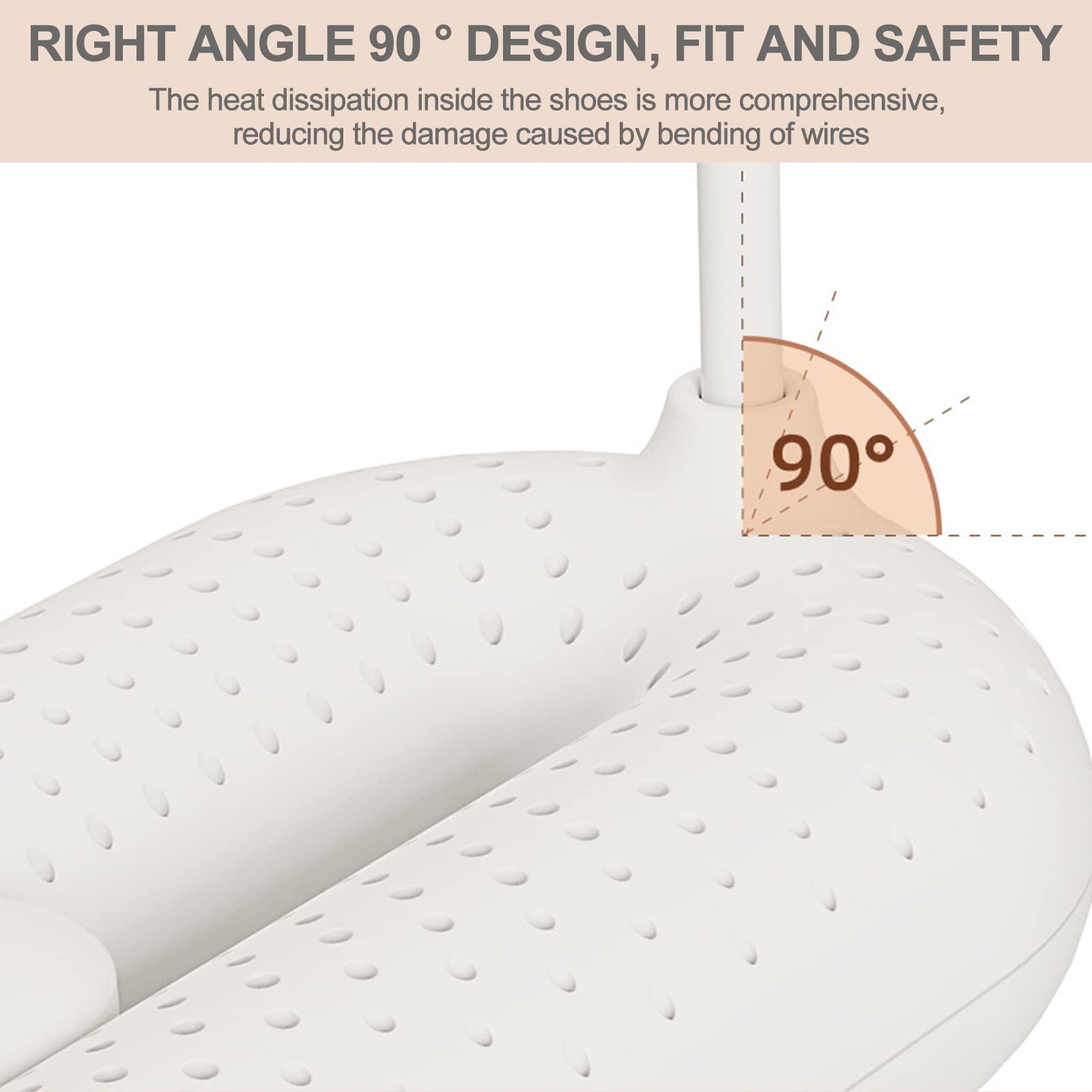 Máy sấy giày bằng điện, máy sấy giày cầm tay với 3 bộ hẹn giờ Modi cho giày, máy sấy giày có thể điều chỉnh 360ª sấy cho giày, giày trượt tuyết, găng tay, vớ vào mùa đông