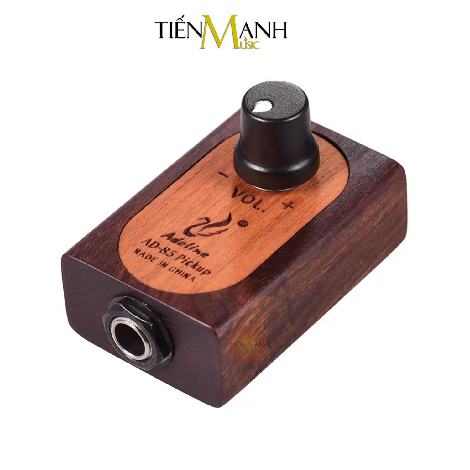 Pickup Nhạc Cụ 1 Đầu Thu Adeline AD85 - Bộ Thu Âm Thanh Cho Đàn Guitar, Ukulele, Violin, Kalimba, Drum, Erhu AD-85 Hàng Chính Hãng -  Kèm Móng Gẩy DreamMaker