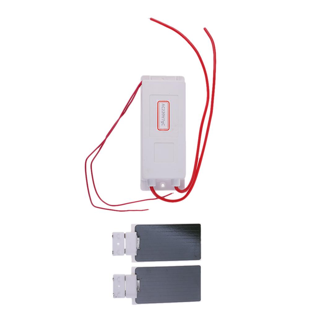 Ozone Generator Air Purifier +2 Pcs Ceramic Plate Accessory