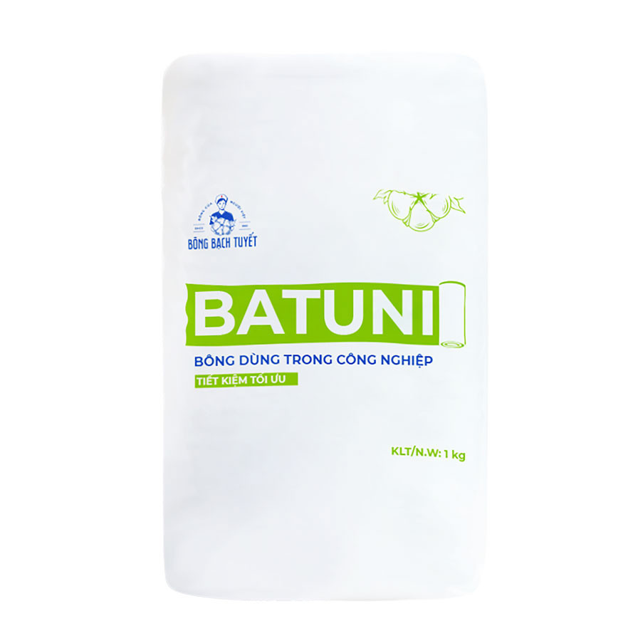 Bông Công Nghiệp Batuni Bông Bạch Tuyết TP133 (1kg)