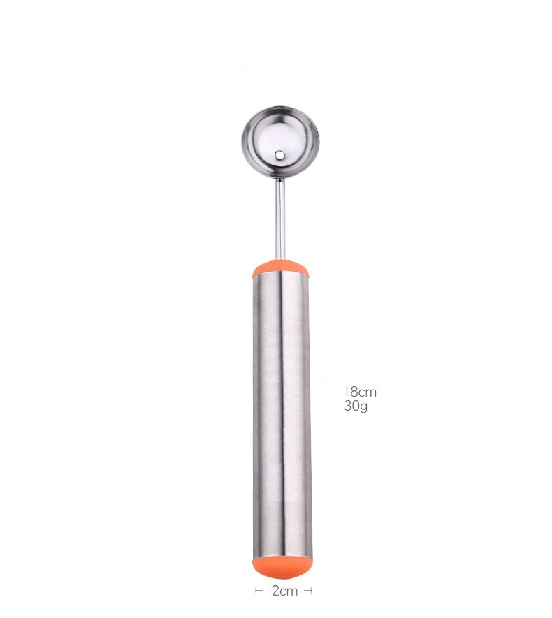 Set 2 muỗng múc trái cây inox 304 - 18cm 30g