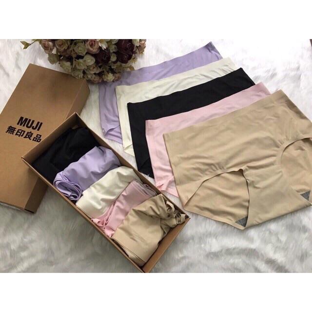 Hộp 5 quần lót đúc không viền xuất Nhật