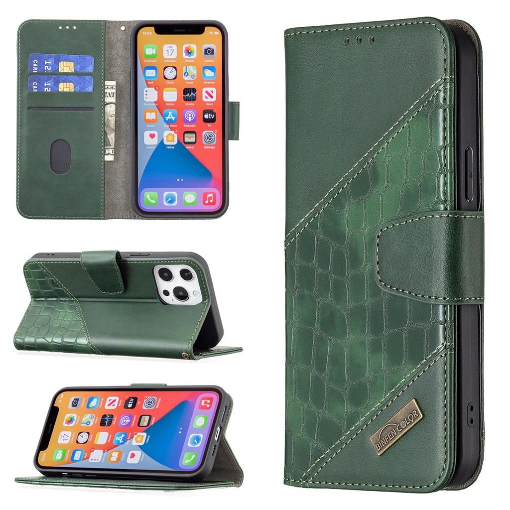 Ốp lưng điện thoại dạng ví da lật dành cho Apple iPhone 13 Pro Max 13 Mini