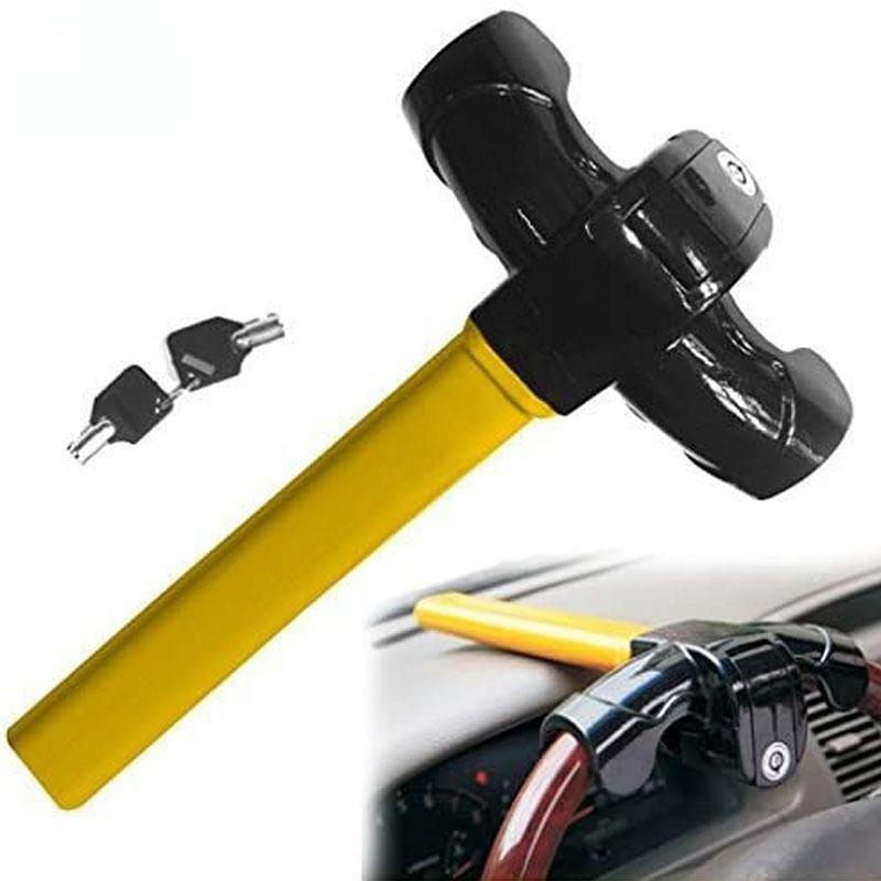 Bộ Khóa Vô Lăng Xe Hơi Chống Trộm Bằng Thép Không Gỉ