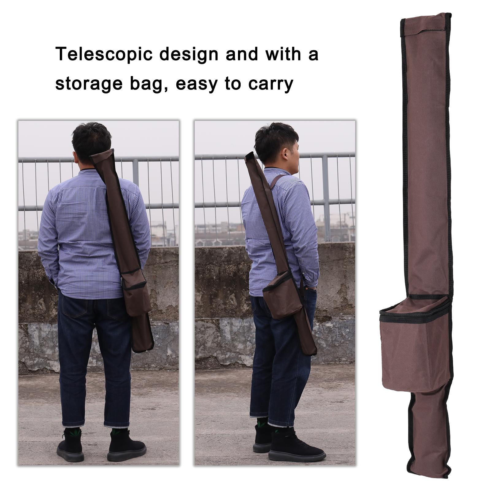 Telescopic Pole for Line Leveler Aluminum Alloy Adjustable Lift Extend Bracket Holder Stand Support for 1/4''and 5/8''