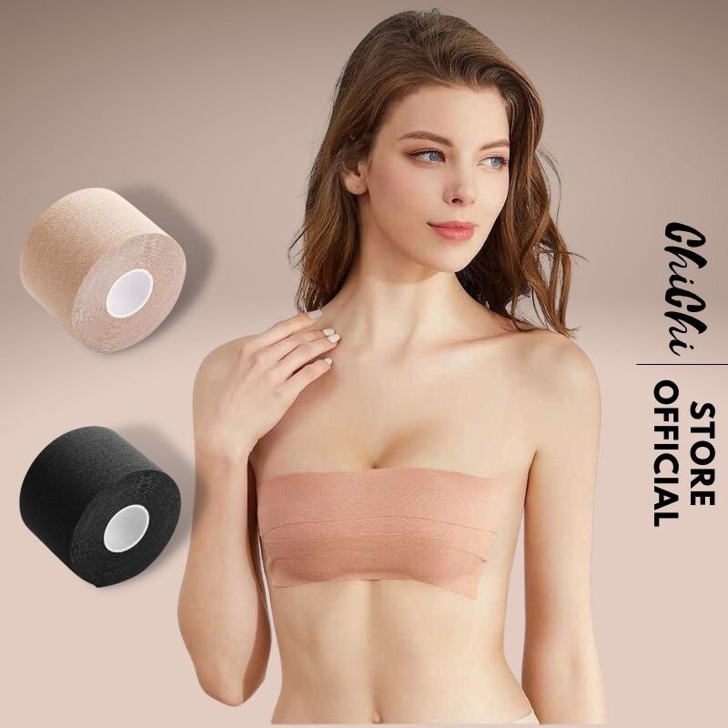 Cuộn Dán Ngực Nâng Ngực, Tạo Khe Theo Ý Dễ Dùng, Dùng Nhiều Lần