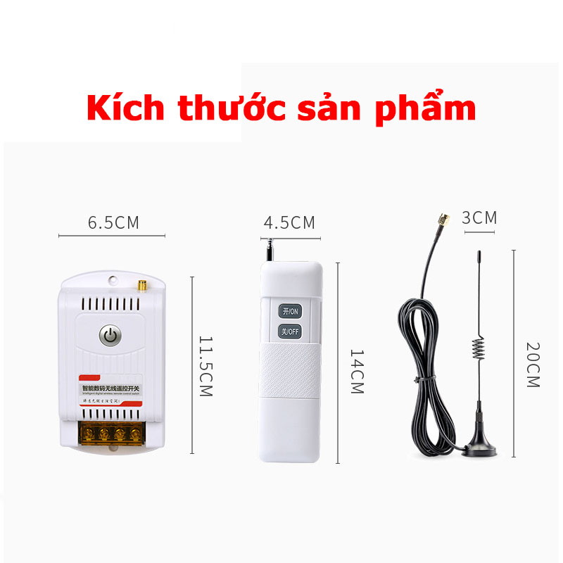 Công tắc điều khiển từ xa HT-9220KG-5 220v 5000m 5km