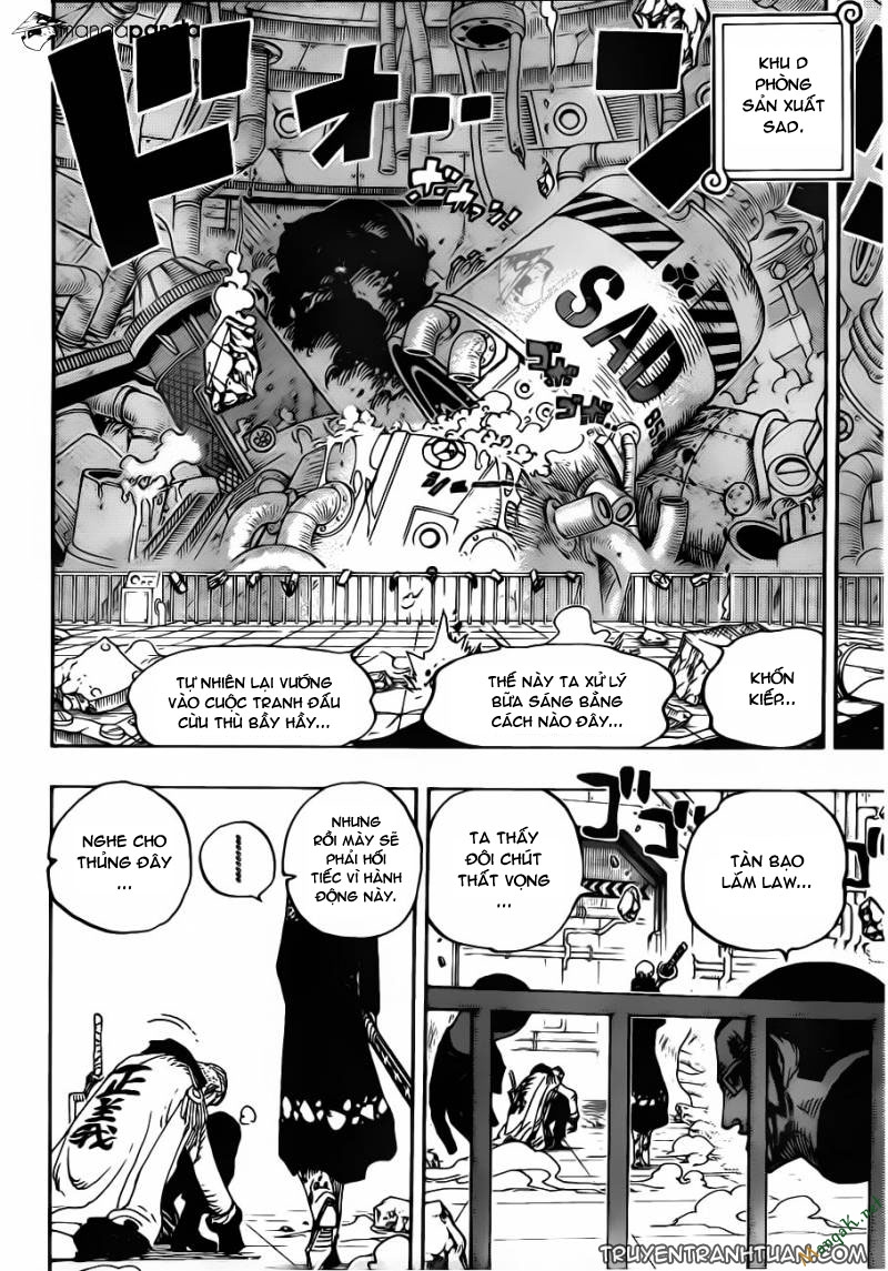 One Piece Chapter 691 - Trang 8