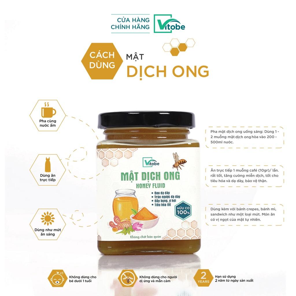 Mật Dịch Ong Vitobe - Mật ong nghệ sữa chúa - chuyên dùng cho dạ dày -
