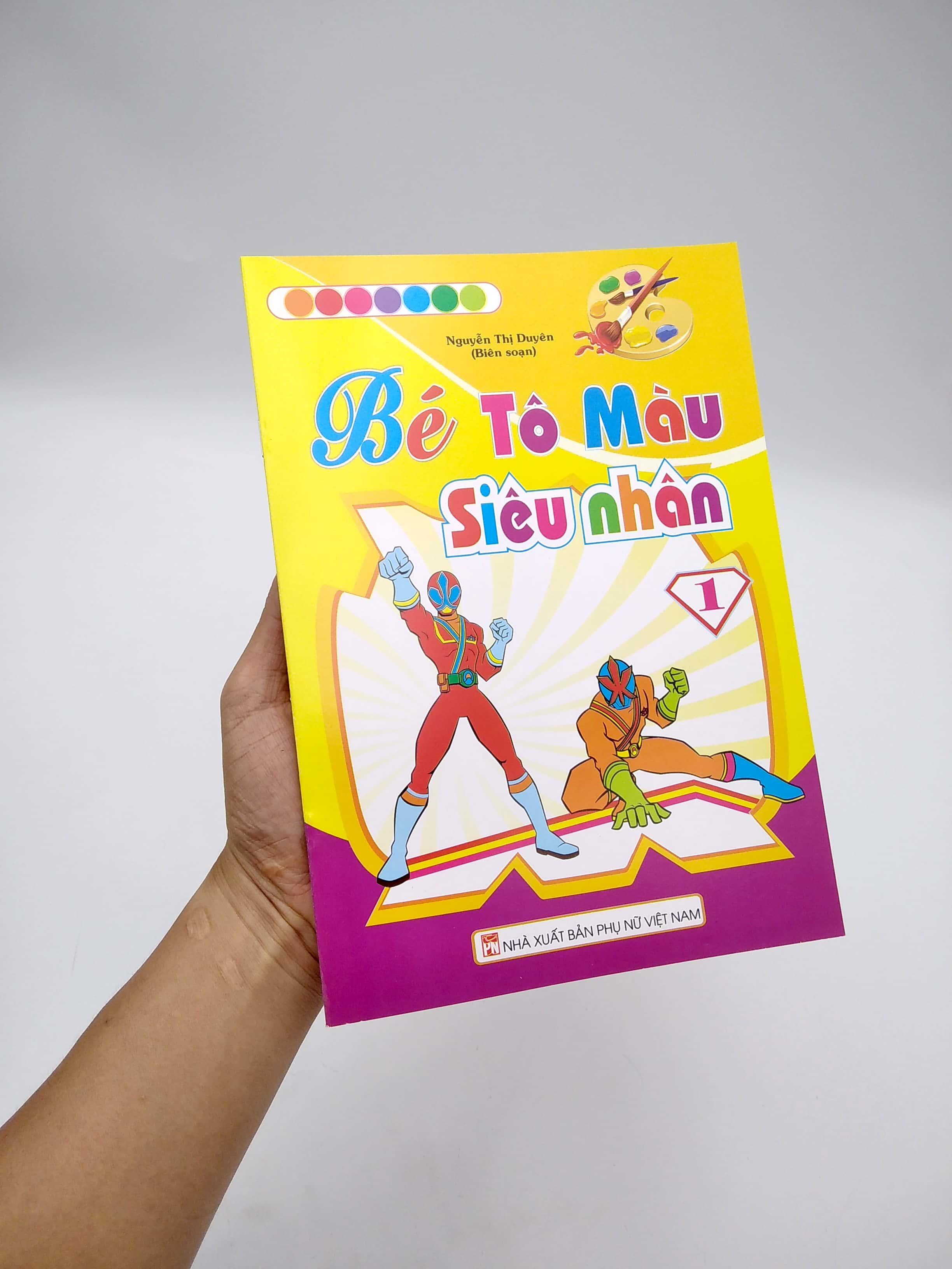 Bé Tô Màu Siêu Nhân - Tập 1