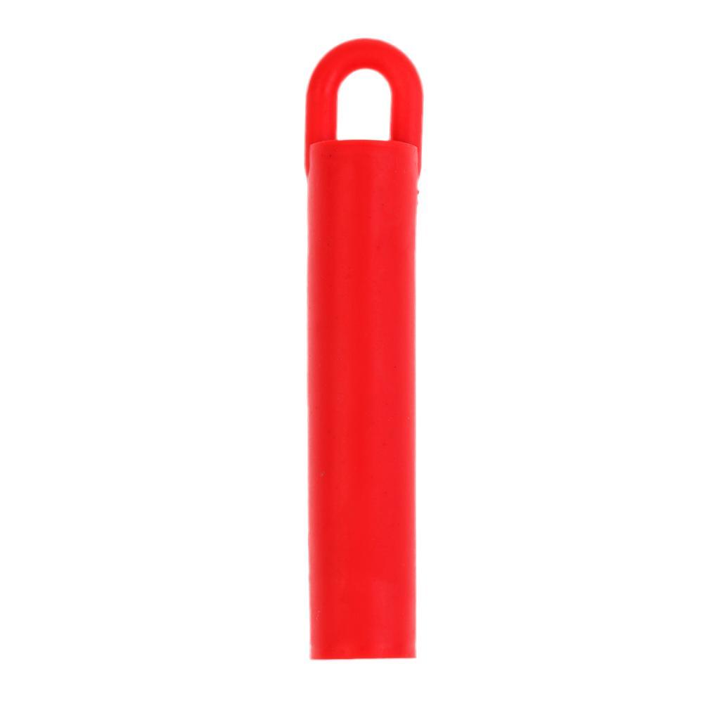 8xProfessional Pool Snooker Billiard Cue Tip Rubber Hang Clamp Holder Red