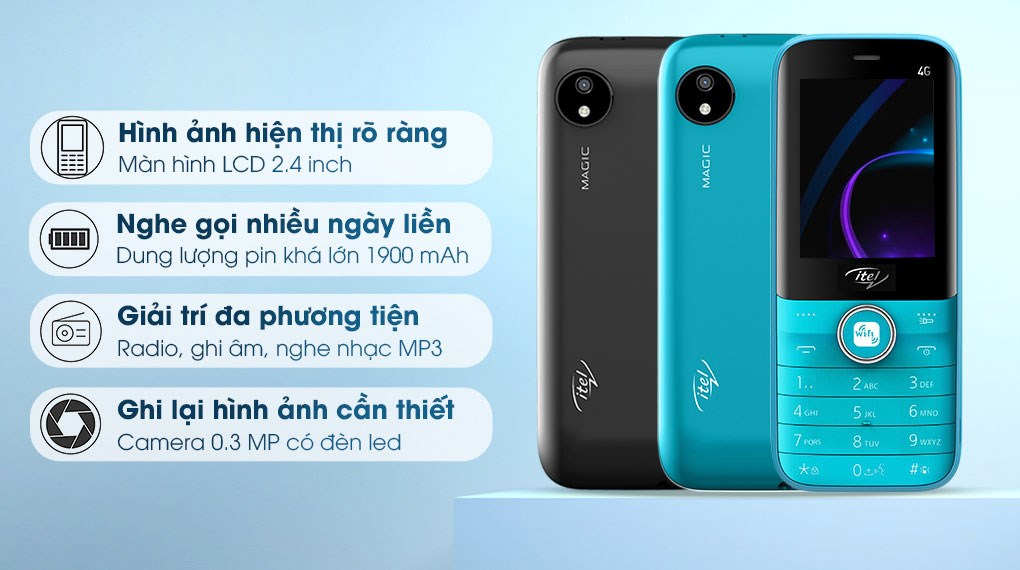 Điện thoại Itel it9210 4G , WiFi - Hàng chính hãng