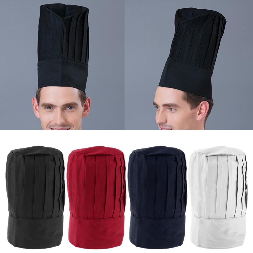 Chef/Baker Work Hat, Fine Workmanship,Elasticity Design Adjustable Size, Professionally