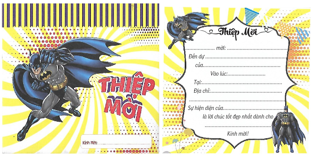 30 thiệp sinh nhật viết tay cho bé trai. Giao ngẫu nhiên