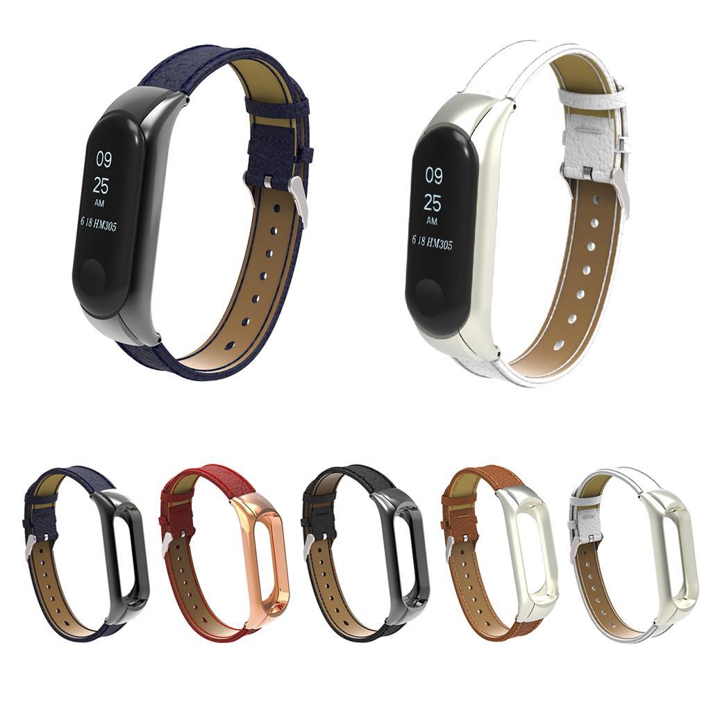 Leather Strap Wrist Strap Smart Band Accessories for Band 3