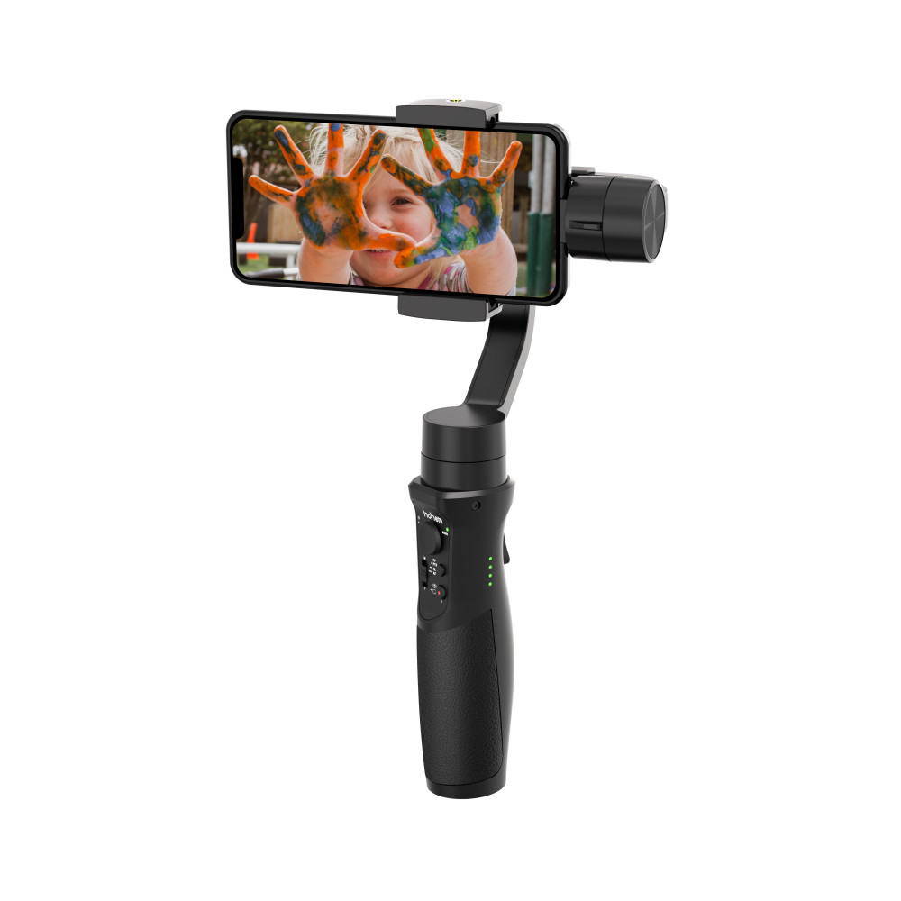 Hohem Isteady Mobile plus-Gimbal Chống Rung Dành Riêng Cho Điện Thoại Smartphone, Nhận Diện Khuôn Mặt, Theo Dõi Chuyển Động, Hoạt Động 12 Giờ - Hàng chính hãng