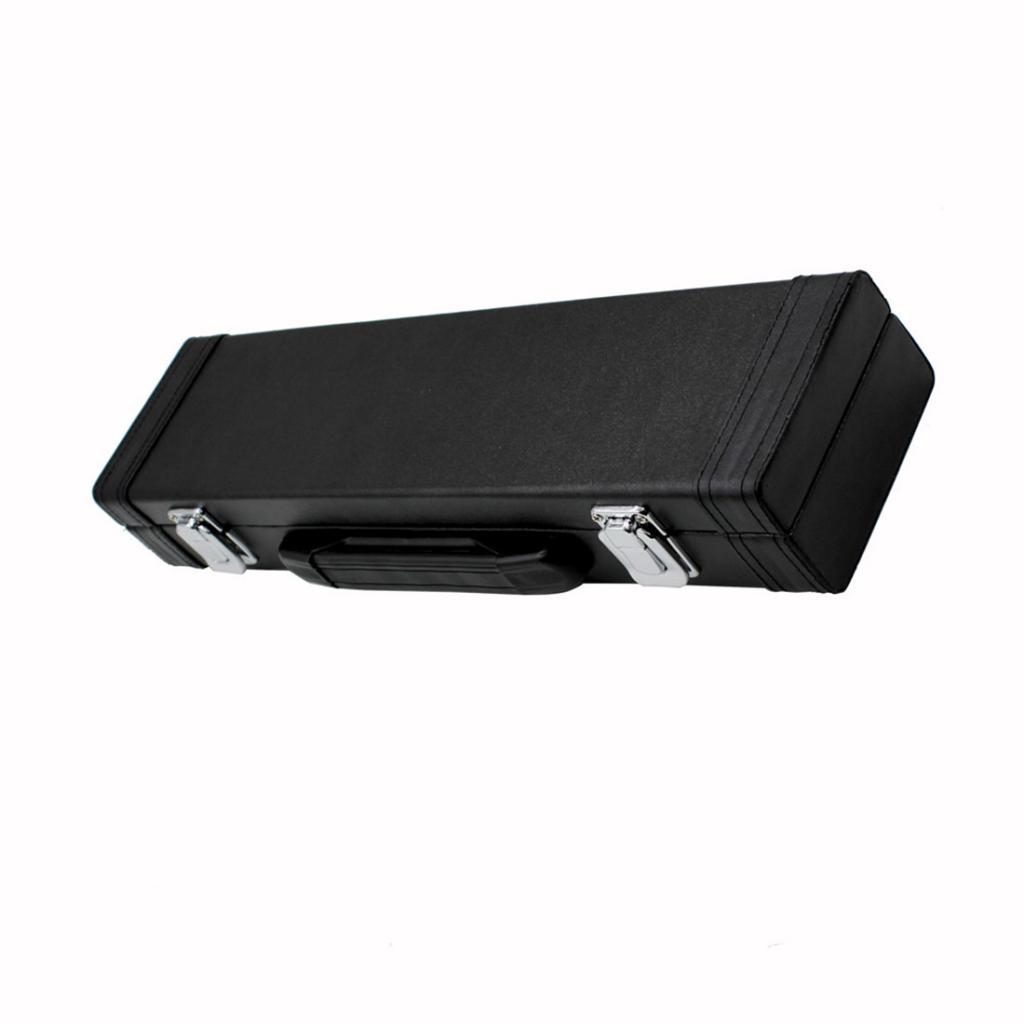 Sunnimix Bền Sáo Buổi Biểu Diễn Ốp Lưng Hộp Bảo Quản Da Cho Buổi Hòa Nhạc Phụ Kiện 39X9.5X6 Cm