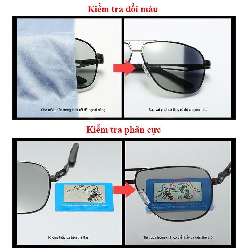 Miếng Test Mắt Kính Phân Cực Chống Chói Polarized Kính AORON