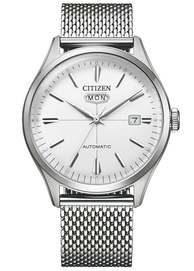 Đồng Hồ Citizen C7 Dây Thép Không Gỉ NH8390-89A - Mặt Trắng