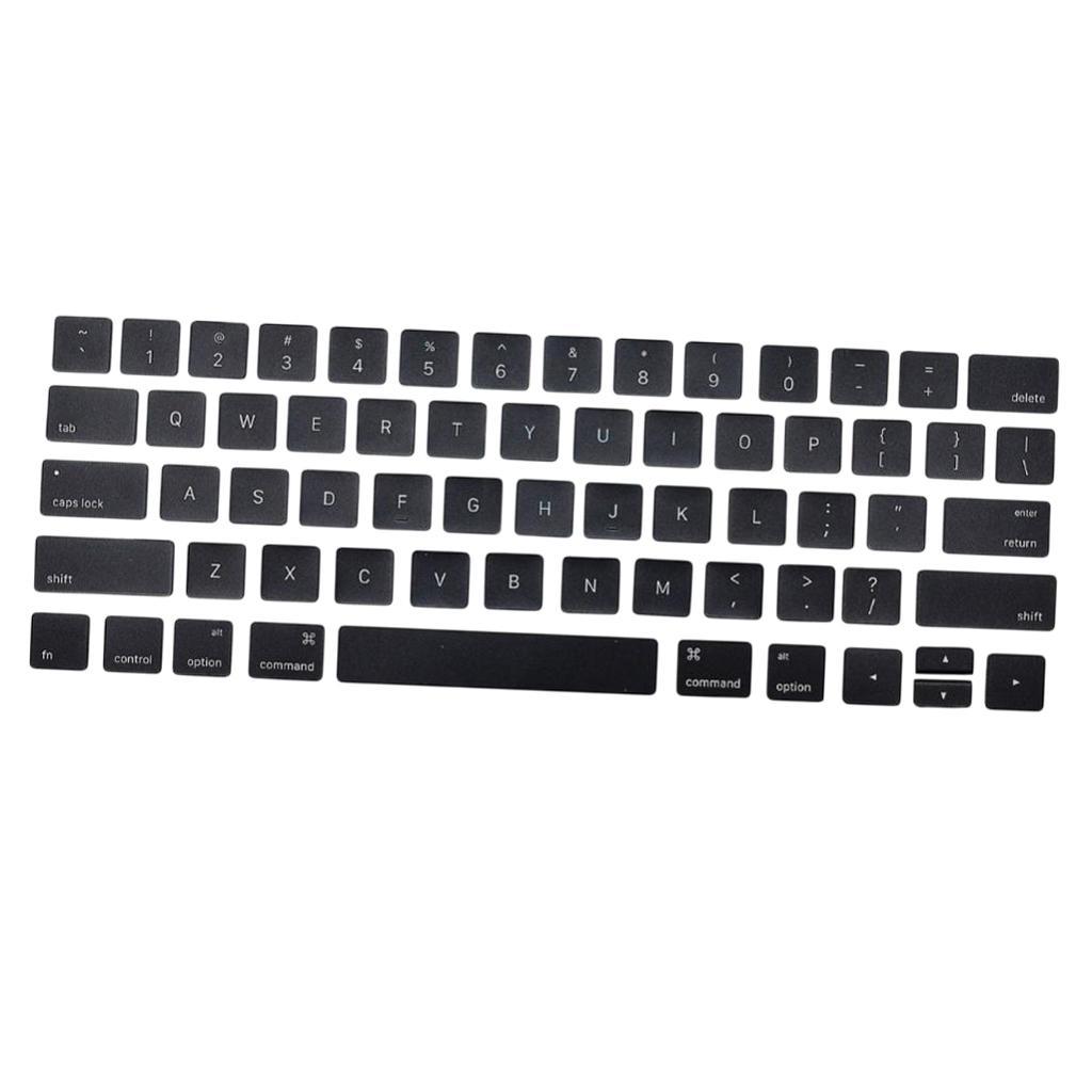 Replacement US Keyboard Key Caps Full Set for Macbook Pro 13 A1706 2016 2017