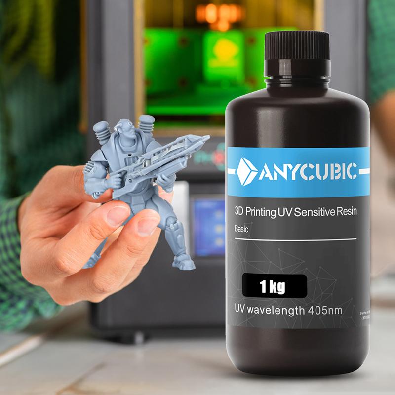 ANYCUBIC Nhựa UV cho 3D Máy In CD Độ Chính Xác Cao Chữa Nhanh 2L Chai Chất Lỏng 3D Máy In Vật Liệu In Cho Photon M3
