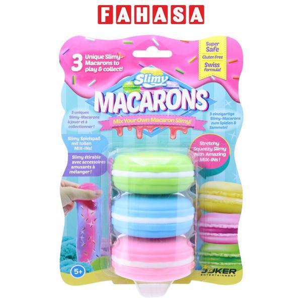 Đồ Chơi Slime Bánh Macaron 3 Màu Thỏa Sức Sáng Tạo - Slimy 33811