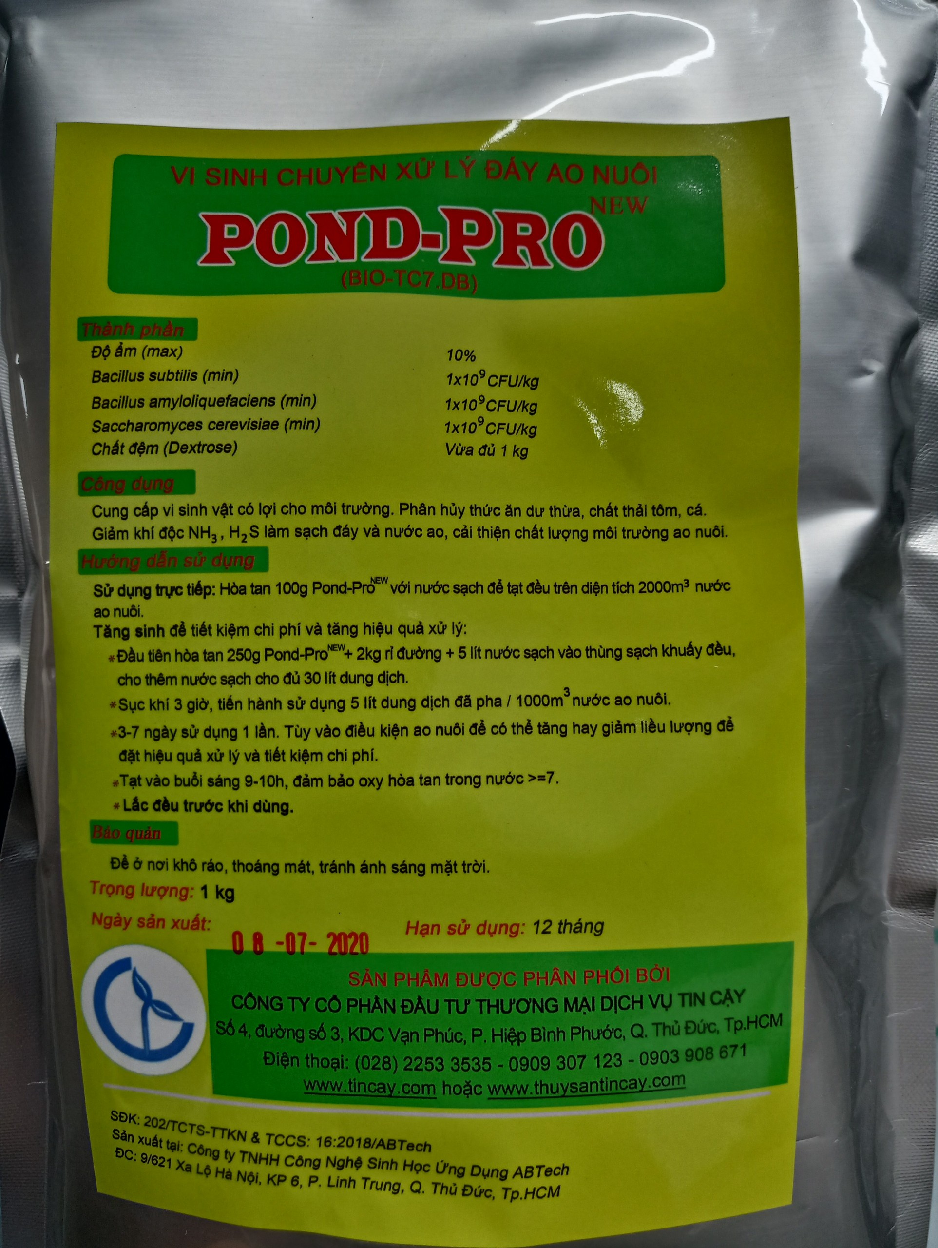 Vi Sinh Xử Lý Đáy POND-PRO NEW