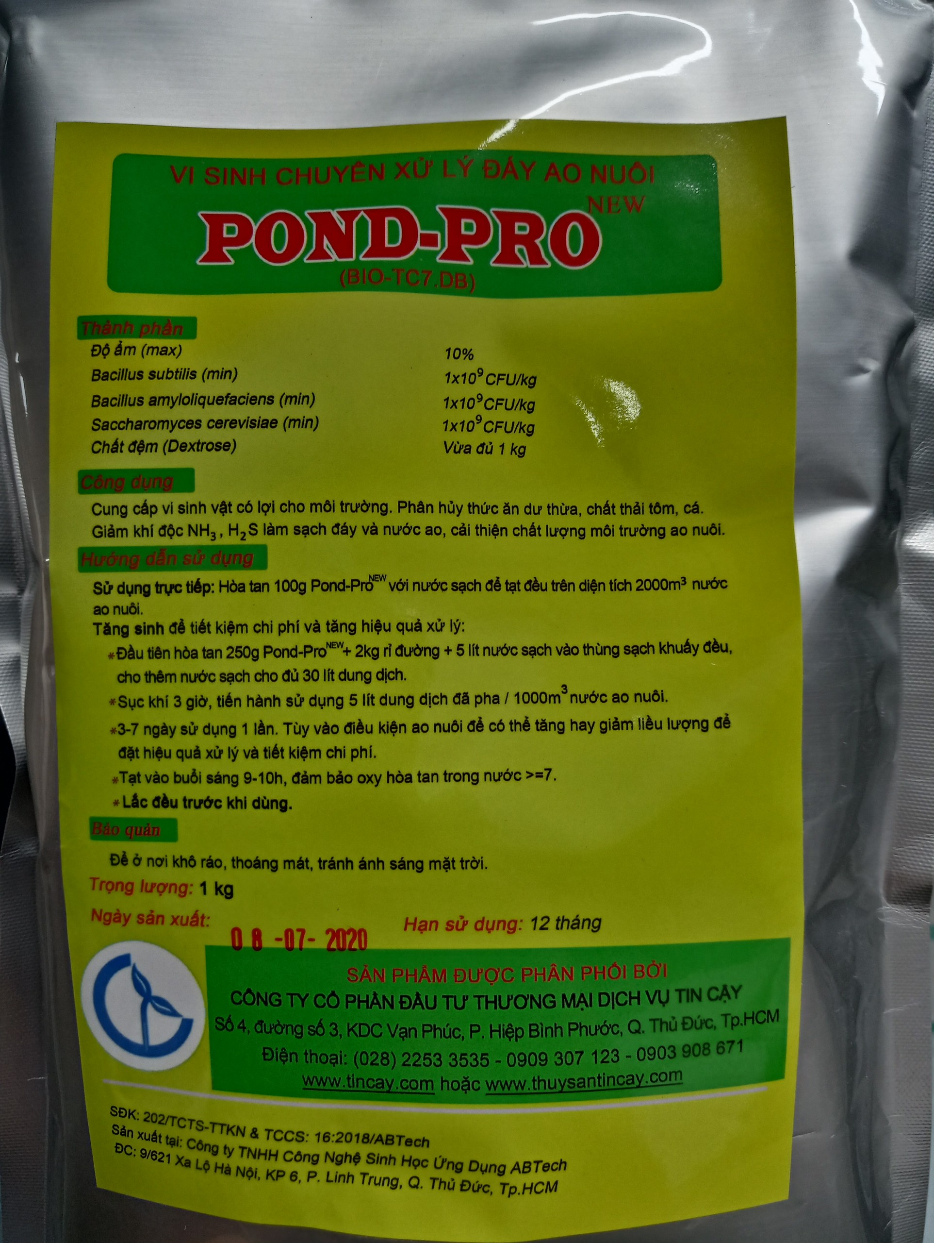 Vi Sinh Xử Lý Đáy POND-PRO NEW (BIO-TC7-DB)