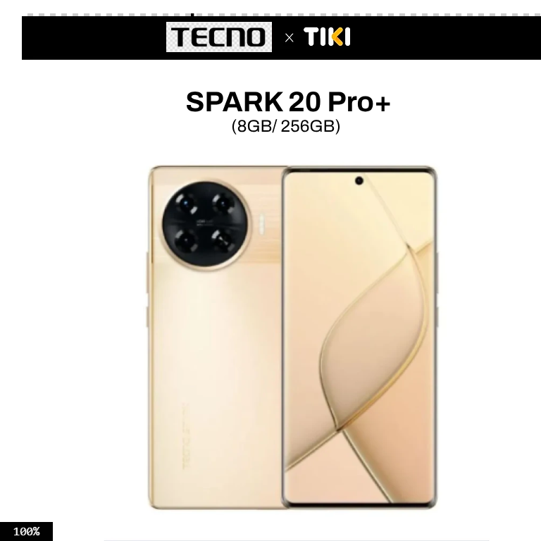 Điện thoại Tecno SPARK 20 Pro+ 8GB/256GB - Hàng chính hãng