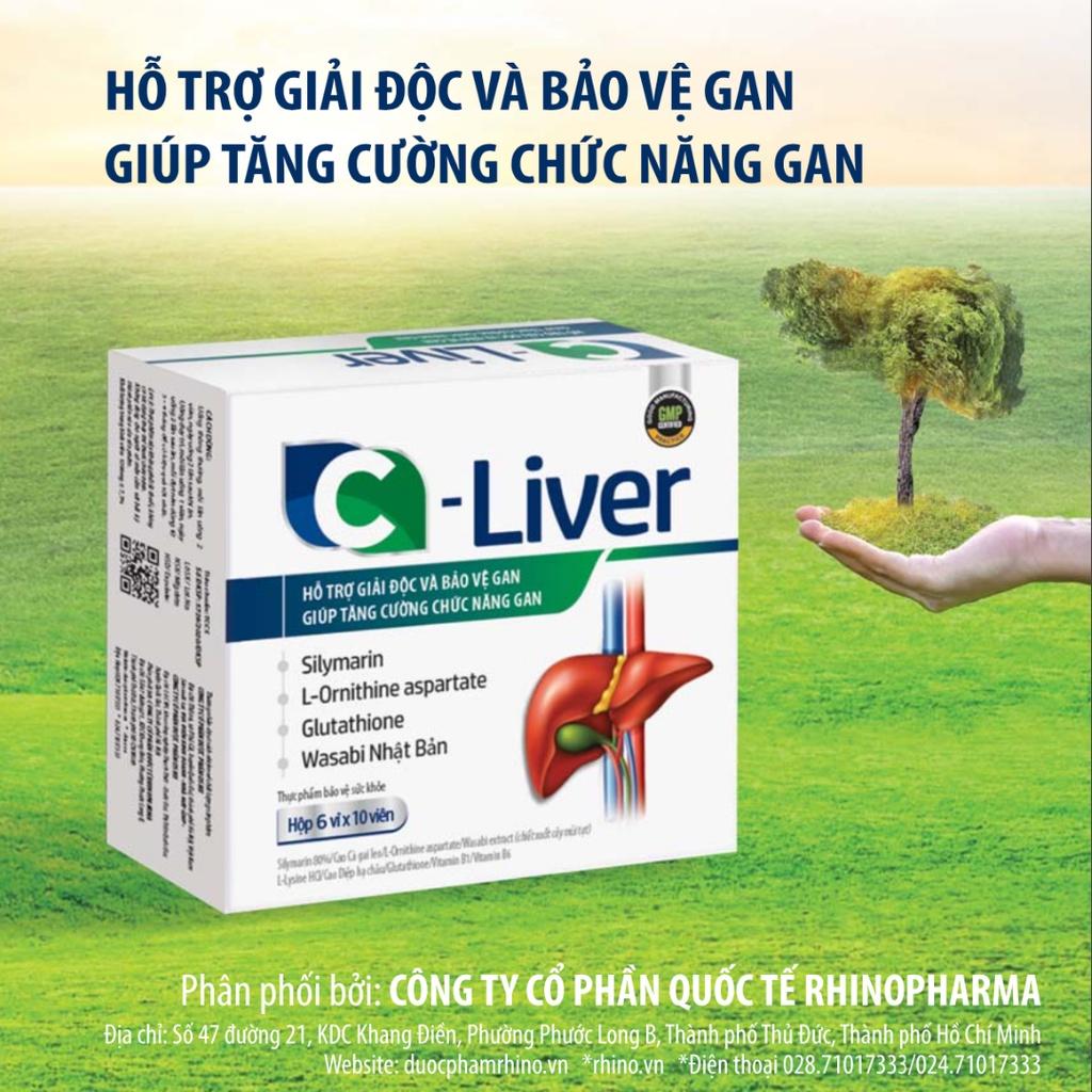 Thực phẩm chức năng Viên uống thải độc gan C-Liver