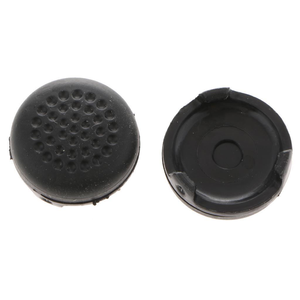 2Pcs Thumb Grips Protector Cap Cover For Playstation 4 PS4 Controller Black