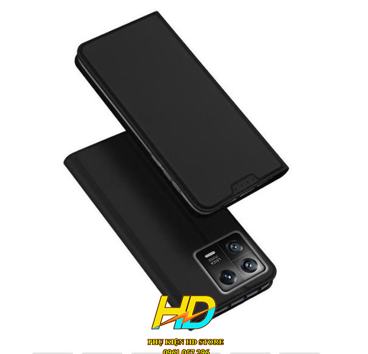 Bao Da Cao Cấp Dành Cho Xiaomi 13 Chính Hãng Dux Ducis Skin Siêu Mỏng- Siêu Mềm - Siêu Mịn, Có Ngăn Đựng Thẻ - Hàng Chính Hãng