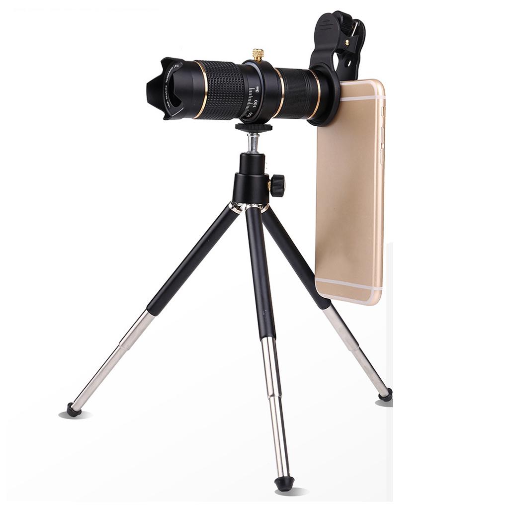 Cell Phone Camera Zoom Lens Kit, HD 15X/23X Optical Telescope Zoom Lens for iPhone and Other Smart Phones
