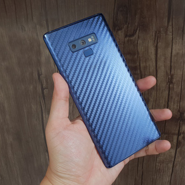 Dán mặt sau lưng carbon cho Samsung Note 9